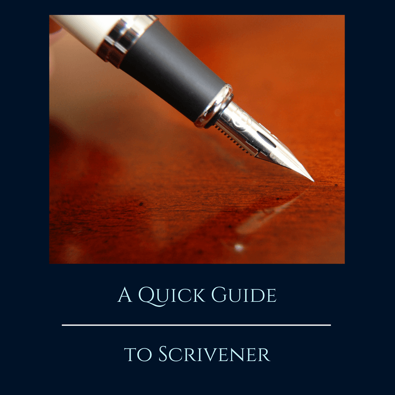 A Quick Guide to Scrivener