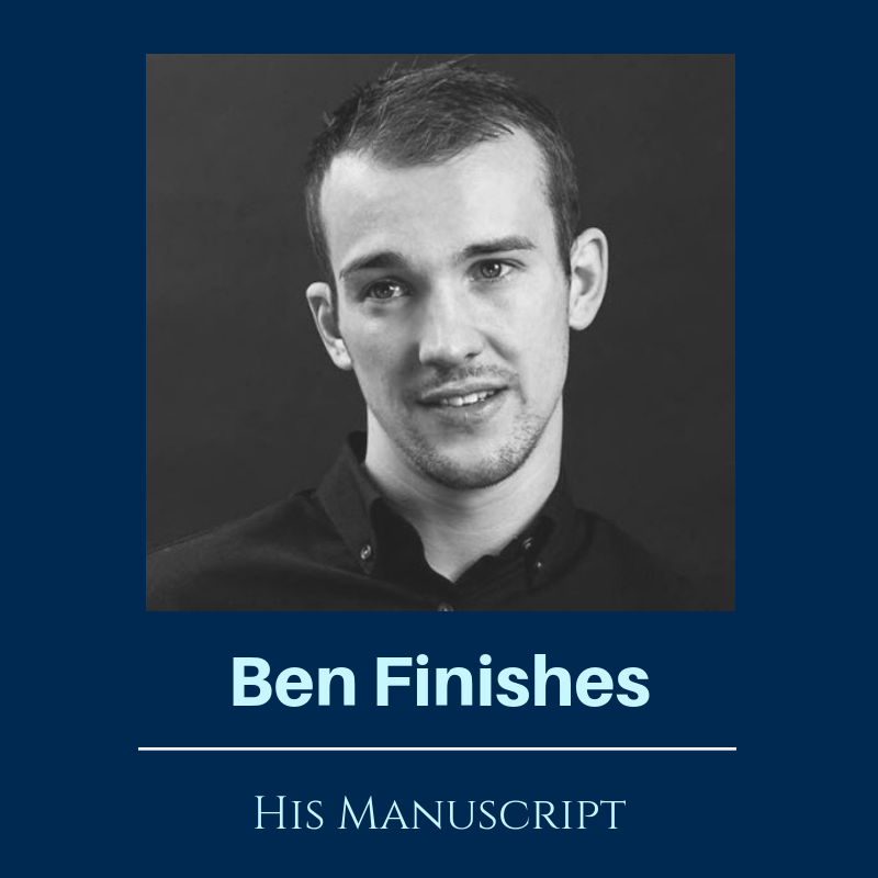 Ben Finishes His Manuscript